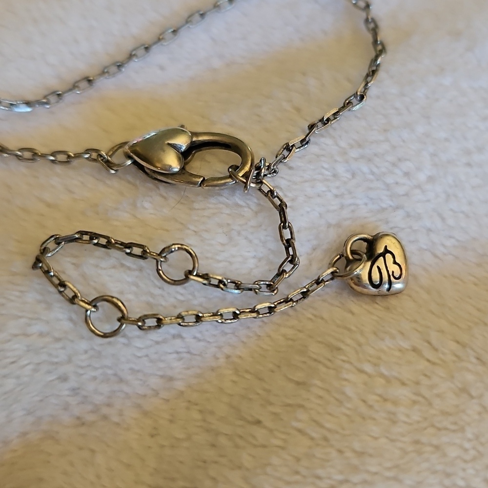 BRIGHTON Neptune Rings Blue Stone Pendant Chain Necklace - Picture 6 of 6